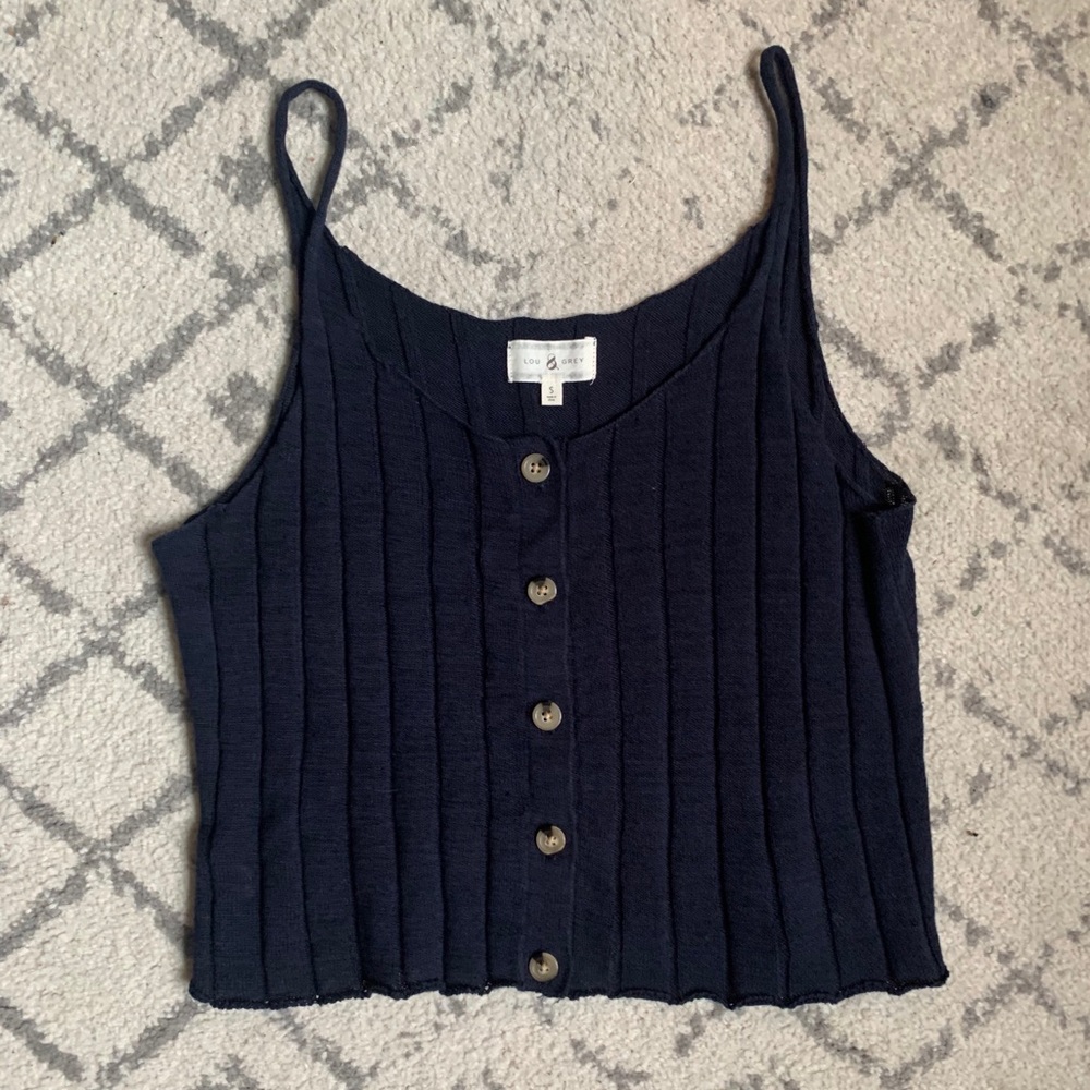 Lou & Grey Navy Tank